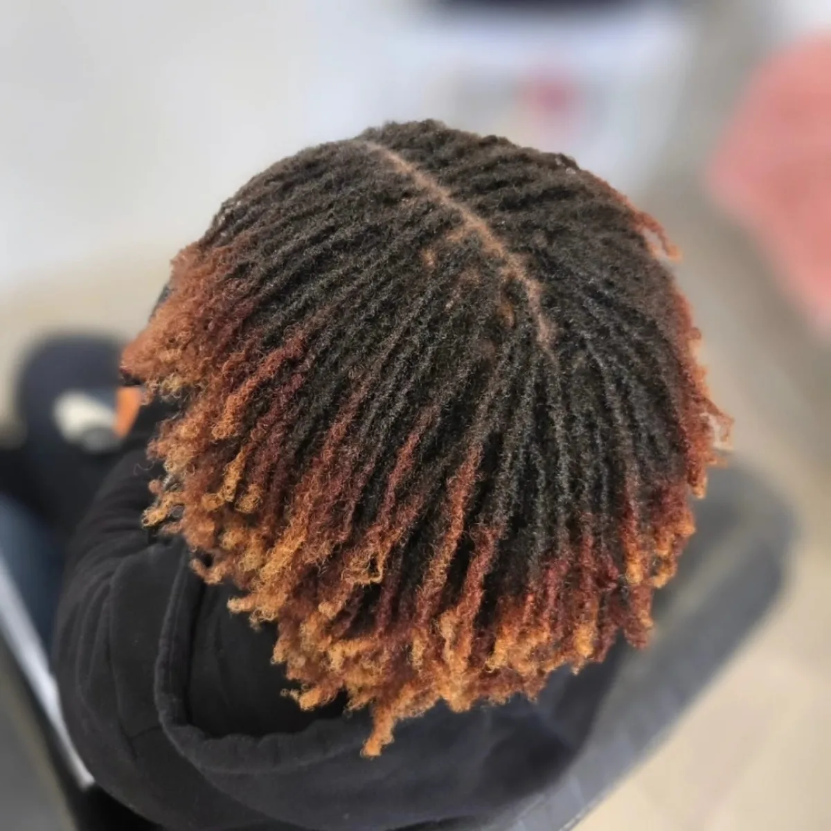 Microlocs retie by Yolande