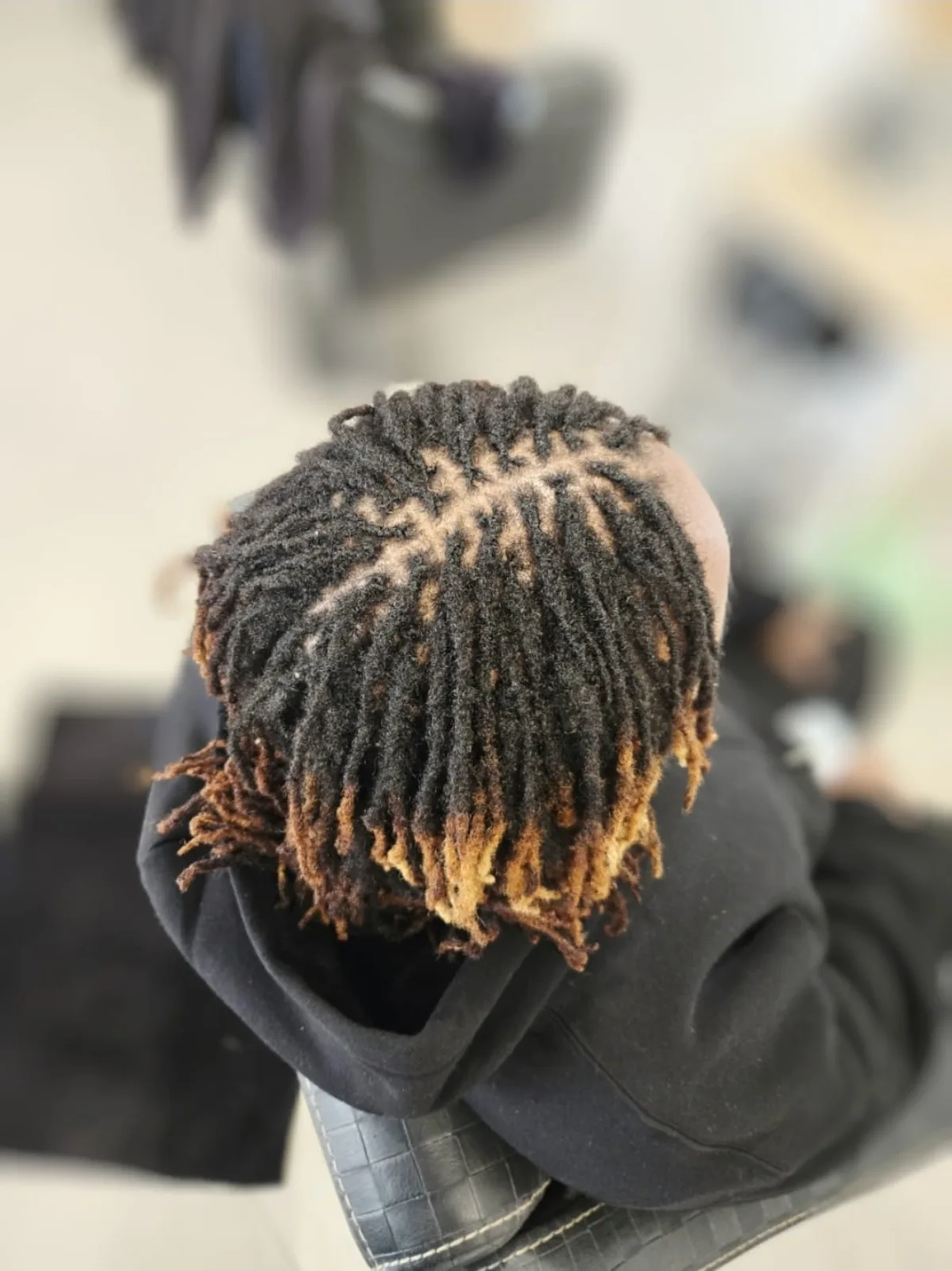 Locs reconstruction by Yolande, after