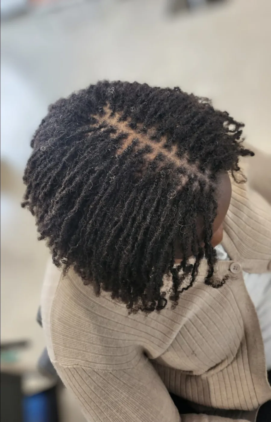 Sisterlocks wash and retie by Yolande