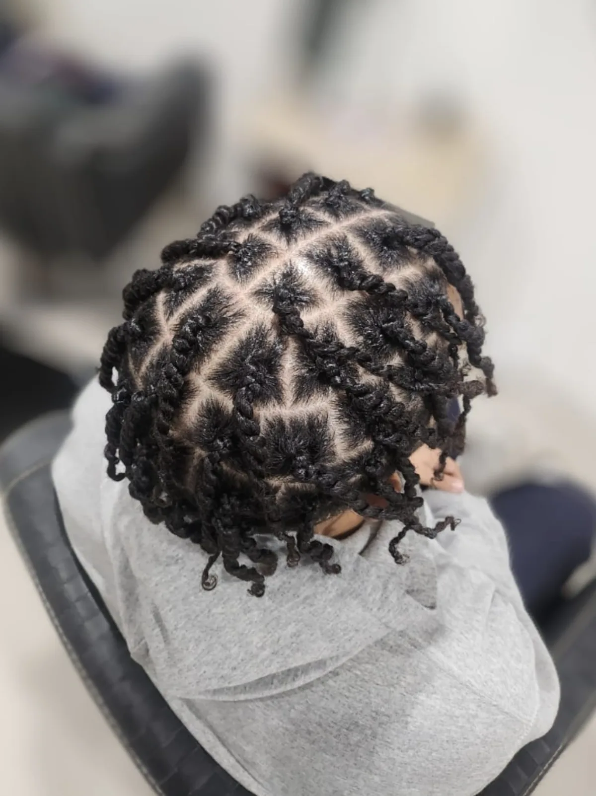 Natural two-strand twists by Yolande