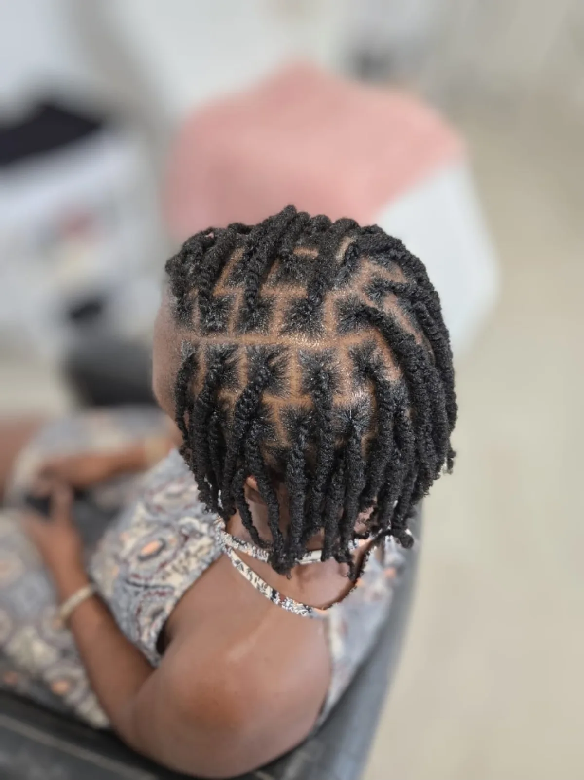Natural two-strand twists by Yolande